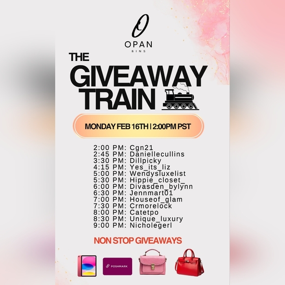 Opan Bins Giveaway Train 🚂 The Hippie Closet's Stop 🚏 Non-Stop Giveaways - Picture 2 of 9